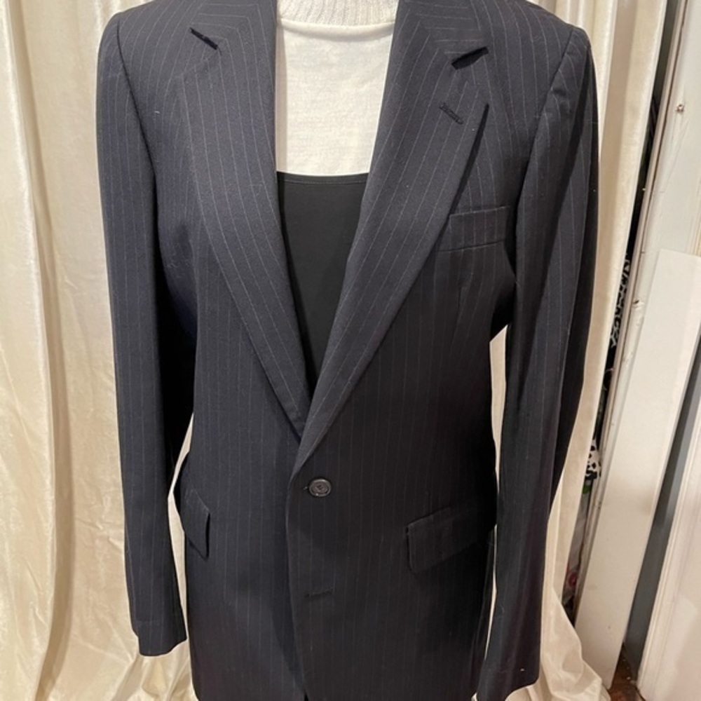 This is a custom-made blazer by Gwynn’s of Birmingham! Absolutely exquisite